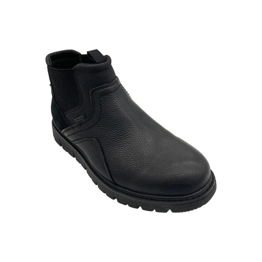 Nunn Bush Men's Karnak Plain Toe Chelsea Black - Wide
